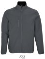 Heren Softshell Jas Sols 03827 Charcoal Grey